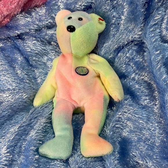 ๐4/$25๐ Birthday Bear BB Beanie Bear Teddy - Picture 6 of 12